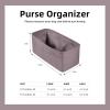 imageDGAZ Silk Purse Organizer Insert For Hermes Toolbox 2026 bagSilky Smooth Bag OrganizerLuxury Handbag ampamp Tote ShaperKonjac purple20Konjac purple