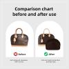 imageDGAZ Silk Purse Organizer Insert For LV Alma BBPMMM bagSilky Smooth Bag OrganizerLuxury Handbag ampamp Tote ShaperCoffee brownBBCoffee brown