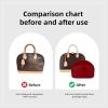 imageDGAZ Silk Purse Organizer Insert For LV Alma BBPMMM bagSilky Smooth Bag OrganizerLuxury Handbag ampamp Tote ShaperCoffee brownBBRouge moyen