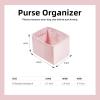 imageDGAZ Silk Purse Organizer Insert For LV Backup Backpack BagsSilky Smooth Bag OrganizerLuxury Handbag ampamp Tote ShaperBlackPink