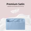 imageDGAZ Silk Purse Organizer Insert For LadyDior MicroMiniSML bagsSilky Smooth Bag OrganizerLuxury Handbag ampamp Tote ShaperCraieSAzure