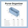 imageDGAZ Silk Purse Organizer Insert For LadyDior MicroMiniSML bagsSilky Smooth Bag OrganizerLuxury Handbag ampamp Tote ShaperCraieSAzure