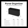 imageDGAZ Silk Purse Organizer Insert For LadyDior MicroMiniSML bagsSilky Smooth Bag OrganizerLuxury Handbag ampamp Tote ShaperCraieSBlack