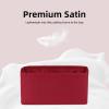 imageDGAZ Silk Purse Organizer Insert For LadyDior MicroMiniSML bagsSilky Smooth Bag OrganizerLuxury Handbag ampamp Tote ShaperCraieSWine Red