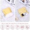 imageDGAZ Silk Sanitary Napkin Storage Bag Period Bag for Teen Aged Girls Portable Period Bag for Panty LinersMenstrual CupSmall TamponsMini Makeup Bag for PursePeral GreyMimosa