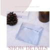 imageDGAZ Silk Sanitary Napkin Storage Bag Period Bag for Teen Aged Girls Portable Period Bag for Panty LinersMenstrual CupSmall TamponsMini Makeup Bag for PursePeral GreyCeleste
