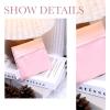 imageDGAZ Silk Sanitary Napkin Storage Bag Period Bag for Teen Aged Girls Portable Period Bag for Panty LinersMenstrual CupSmall TamponsMini Makeup Bag for PursePeral GreyBubblegum