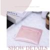 imageDGAZ Silk Sanitary Napkin Storage Bag Period Bag for Teen Aged Girls Portable Period Bag for Panty LinersMenstrual CupSmall TamponsMini Makeup Bag for PursePeral GreyPink