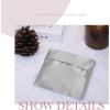 imageDGAZ Silk Sanitary Napkin Storage Bag Period Bag for Teen Aged Girls Portable Period Bag for Panty LinersMenstrual CupSmall TamponsMini Makeup Bag for PursePeral GreyPeral Grey