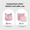 imageDGAZ Silky Purse Organizer Insert Fits Evelyne TPMPMGMTGM Bags Luxury Handbag ampamp Tote Organizer Simplicity bag organizerCraieTPMPink