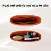 imageDGAZ Silky Purse Organizer Insert Fits Evelyne TPMPMGMTGM Bags Luxury Handbag ampamp Tote Organizer Simplicity bag organizerCraieTPMVitality orange
