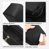imageDGAZ Silky Purse Organizer Insert Luxury Handbag ampamp Tote Organizer Simplicity bag organizer Fits Garden Party 3036BagsKonjac PurpleGP30Black