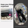 imageDGAZ Silky Purse Organizer Insert Luxury Handbag ampamp Tote Organizer Simplicity bag organizer Fits Garden Party 3036BagsKonjac PurpleGP30Black