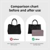 imageDGAZ Silky Purse Organizer Insert Luxury Handbag ampamp Tote Organizer Simplicity bag organizer Fits Garden Party 3036BagsKonjac PurpleGP30Konjac Purple