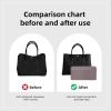 imageDGAZ Silky Purse Organizer Insert Luxury Handbag ampamp Tote Organizer Simplicity bag organizer Fits Garden Party 3036BagsKonjac PurpleGP30Konjac Purple