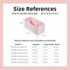 imageDGAZ Silky Purse Organizer Insert Luxury Handbag ampamp Tote Organizer Simplicity bag organizer Fits Garden Party 3036BagsKonjac PurpleGP30Pink