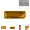 imageDGAZ Silky Purse Organizer Insert for Chanel 255 Bags Luxury Handbag ampamp Tote Organizer Simplicity Bag Organizer Wine Red255 Bag 24Jaune amber