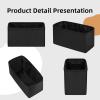 imageDGAZ Silky Purse Organizer Insert for Chanel Deauville Canvas BagsLuxury Handbag ampamp Tote OrganizerSimplicity bag organizer S2 trenchSBlack
