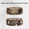 imageDGAZ Silky Purse Organizer Insert for Chanel Deauville Canvas BagsLuxury Handbag ampamp Tote OrganizerSimplicity bag organizer S2 trenchSS2 trench