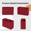 imageDGAZ Silky Purse Organizer Insert for Chanel Gabrielle Backpack SM Bags Luxury Handbag ampamp Tote Organizer Simplicity bag organizer Wine RedSWine Red