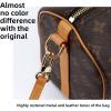 imageDGAZ Vachetta Leather Adjustable Crossbody Strap for Speedy Bag with Gift Box Handmade Shoulder StrapBeige