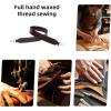 imageDGAZ Vachetta Leather Crossbody Strap for Neverfullbag with Gift Box Handmade DIY purse strapGlossy Brown