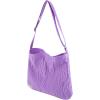imageDGAZ Fashion Messenger Bag Crossbody Bag with Adjustable Shoulder Strap Gift Ideas for WomenHeat Wave Purple