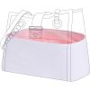 imageDGAZ Lightweight Purse Organizer Insert for Gucci Padlock Bagsilk and DupontPaper handbag inner for Luxury BagsPinkPadlock M