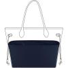 imageDGAZ Purse Organizer Insert Fits NeverfullMiniPMMMGM BagsSilk Bag OrganizerLuxury Handbag ampamp Tote ShaperMM Rouge HBlue nuit