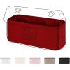 imageDGAZ Purse Organizer Silky Smooth For Gucci Marmont 16222631 BagsSilkLuxury Handbag Tote in Bag Shapers Black M31Rouge Cassque