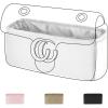 imageDGAZ Purse Organizer Silky Smooth For Gucci Marmont 16222631 BagsSilkLuxury Handbag Tote in Bag Shapers Black M31White