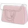 imageDGAZ Purse Pillow Insert for Hermes Halzan bags Memory Foam Silky Pillow Shaper for Luxury HandbagsBlackHalzan Mini20Pink