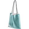 imageDGAZ Silk Designer Bags for Women Luxury Tote Bag with Zipper Large Shoulder Hobo BagsBlue Zephyr