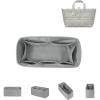 imageDGAZ Silk Purse Organizer Insert Fits Dior Toujours BagsSilky Smooth Bag OrganizerLuxury Handbag ampamp Tote ShaperBiscuitToujours SPeral Grey