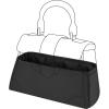 imageDGAZ Silk Purse Organizer Insert Fits GYARD Saigon BagsSilky Smooth Bag OrganizerLuxury Handbag ampamp Tote ShaperBambouSmallBlack
