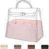 imageDGAZ Silk Purse Organizer Insert Fits Hermes Herbag 313950 Bags Luxury Handbag ampamp Tote Organiser Simplicity bag insertCraieH39Pink