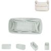 imageDGAZ Silk Purse Organizer Insert Fits Hermes Jypsiere Bags Silky Smooth Bag OrganizerLuxury Handbag ampamp Tote ShaperBetonJypsiere 28Beton