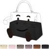 imageDGAZ Silk Purse Organizer Insert For Hermes Kelly Doll bagSilky Smooth Bag OrganizerLuxury Handbag ampamp Tote ShaperPinkKelly DollBlack