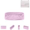 imageDGAZ Silk Purse Organizer Insert For Hermes Verrou Bags Silky Smooth Bag OrganizerLuxury Handbag ampamp Tote ShaperBlackVerrou 17Mauve Sylvestre