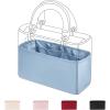 imageDGAZ Silk Purse Organizer Insert For LadyDior MicroMiniSML bagsSilky Smooth Bag OrganizerLuxury Handbag ampamp Tote ShaperCraieSAzure