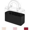 imageDGAZ Silk Purse Organizer Insert For LadyDior MicroMiniSML bagsSilky Smooth Bag OrganizerLuxury Handbag ampamp Tote ShaperCraieSBlack