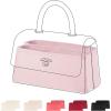 imageDGAZ Silky Purse Organizer Insert for Chanel Coco Handle MiniSML Bags Luxury Handbag ampamp Tote Organizer Simplicity bag organizer BlackSPink
