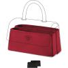 imageDGAZ Silky Purse Organizer Insert for Chanel Coco Handle MiniSML Bags Luxury Handbag ampamp Tote Organizer Simplicity bag organizer BlackSWine Red