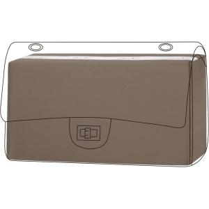 imageDGAZ Bag Pillow Shaper Insert for Chanel 255 Bags Silky Pillow Shaper for Luxury HandbagsWhiteBag 24Etoupe Grey