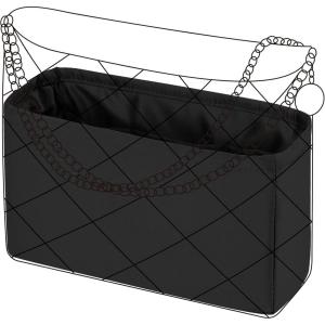 imageDGAZ Custom Purse Organizer or Pillow insert For Chanel 22 SML bagsSilky Smooth Bag OrganizerLuxury Handbag ampamp Tote ShaperCustomcustomBlack