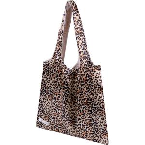 imageDGAZ Designer Shoulder Bags for Women Luxury Tote Bag with Zipper Large Shoulder Hobo BagsLeopard a