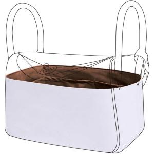 imageDGAZ Lightweight Purse Organizer Insert for Hermes Lindy BagSilk and Dupontpaper handbag inner for Luxury BagsCraieLD19Gold