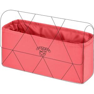 imageDGAZ Purse Organizer Insert for Chanel 19 BagsSilk Bag OrganizerLuxury Handbag ampamp Tote Shaper Burgundy19Flap26Rose lipstick