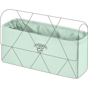 imageDGAZ Purse Organizer Insert for Chanel 19 BagsSilk Bag OrganizerLuxury Handbag ampamp Tote Shaper Burgundy19Flap26Vert deau