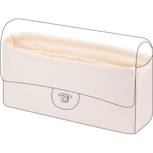 imageDGAZ Purse Organizer InsertSilk Bag OrganizerLuxury Handbag ampamp Tote Shaper Fits Chanel CF BagsCraie